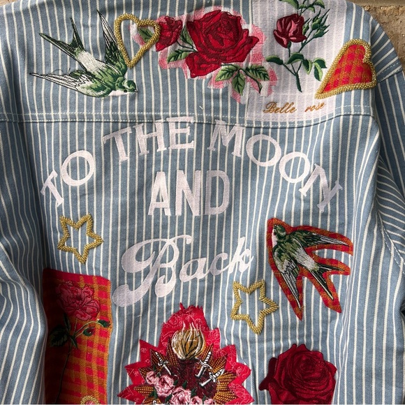 Free People x Denim and Bone Romeo
Patched Jacket in Railroad - Picture 8 of 8